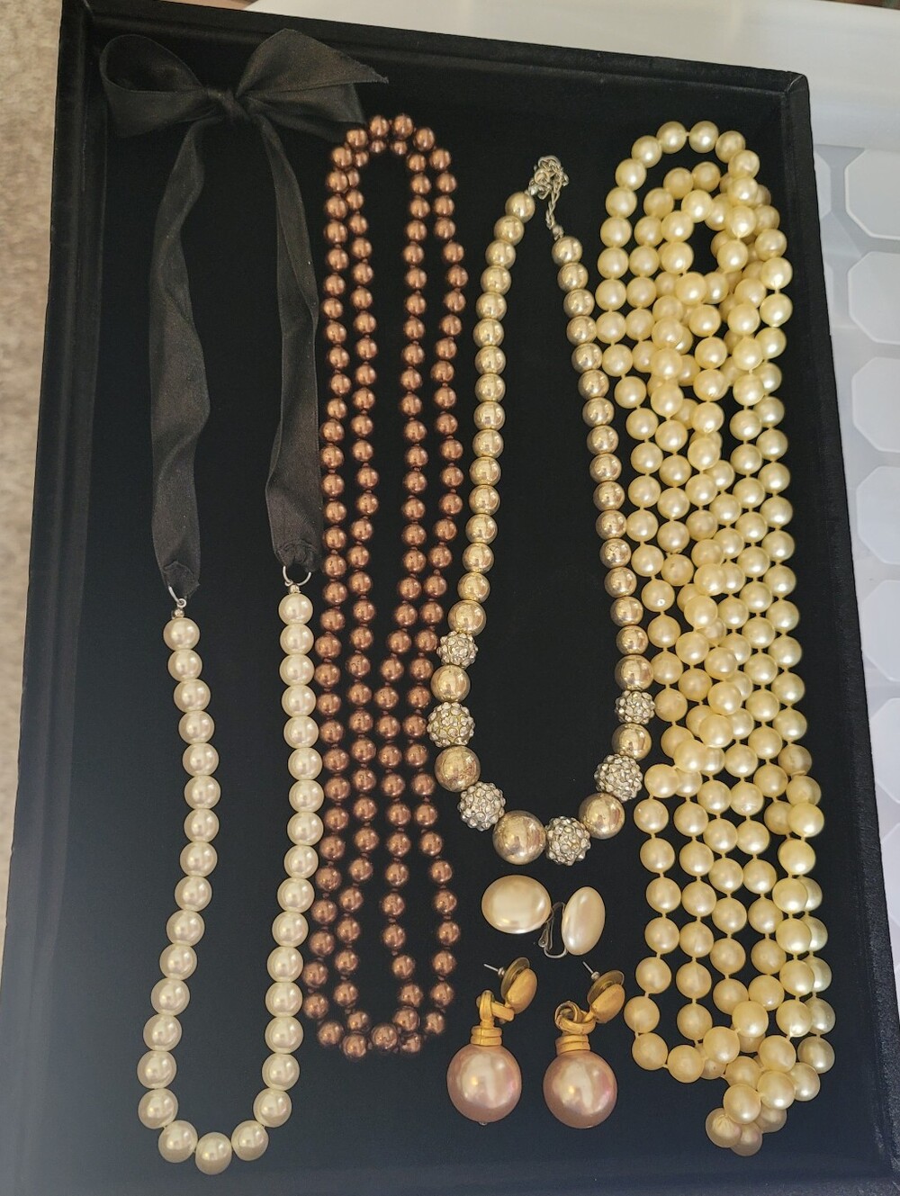 See Photos - Resellers Box Of Jewelry, All Functional, No Breaks, Keep Or Resell